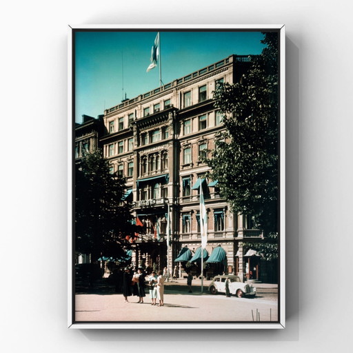 1x Fine Art Print — Hotel Kämp, Helsinki, 1950 kodachrome
