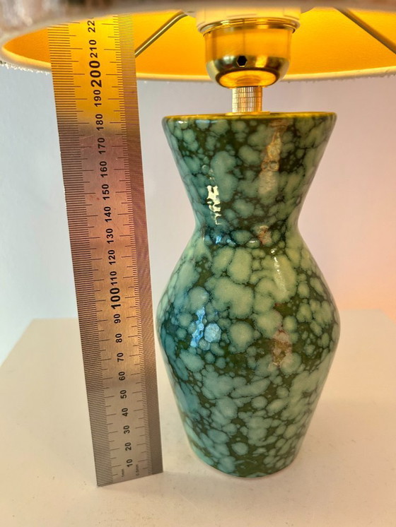 Image 1 of Cordless accent lamp with a special play of light, made of Scheurich ceramics – 1960s