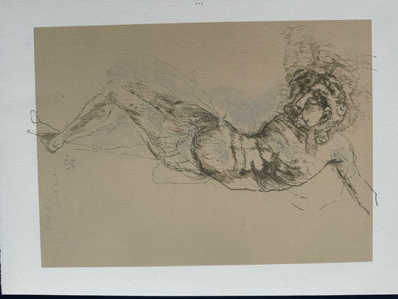 Image 1 of Magnifique lithographie de Marino Marini. Publiée en 1971 par S.P.A.D.E.M. à 800 exemplaires.