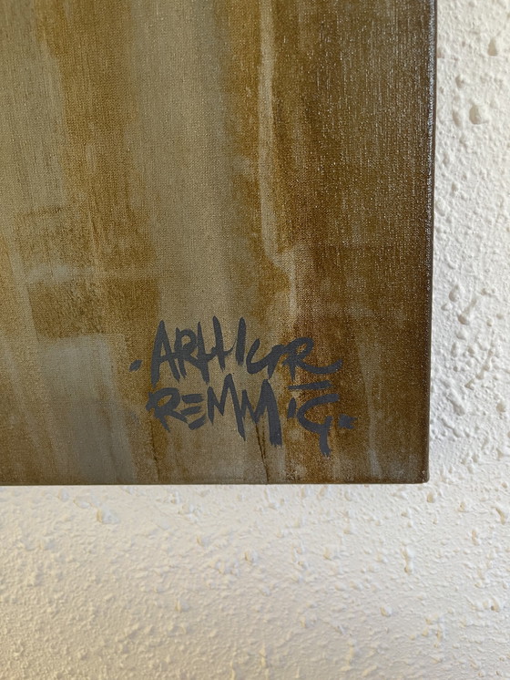 Image 1 of Prachtig olieverfschilderij (100x70cm) Arthur Remmig in