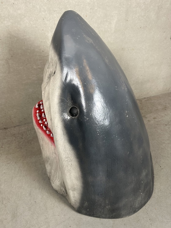 Image 1 of Decorazione murale vintage XL - squalo (poliestere)
