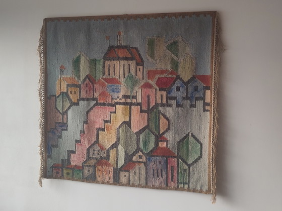 Image 1 of Tapisserie polonaise vintage de Januszkowaka