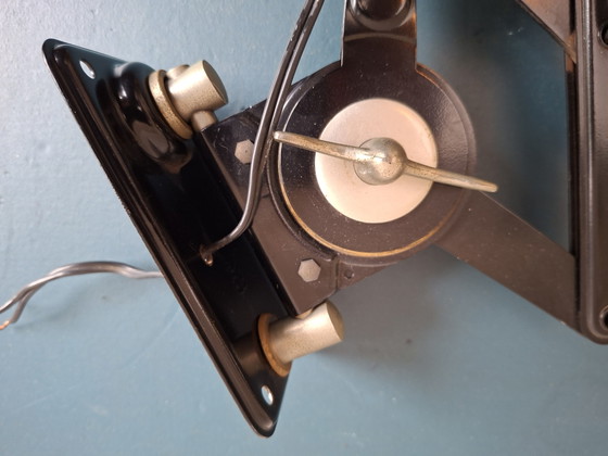 Vintage industrial scissor lamp, 1930s – agi, Wall lights, Metal (photo 7 of 12)