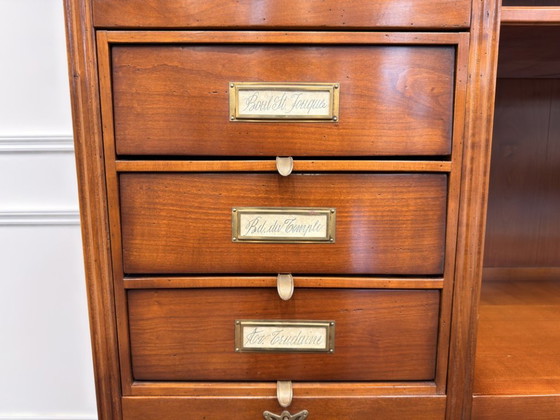 Italian Classic Assi D'Asolo Bookcase – Wood, Brass (photo 16 of 21)