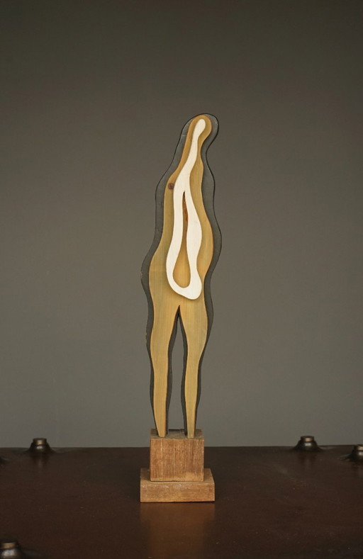 Surrealist Sculpture of Standing Figure. 1970s