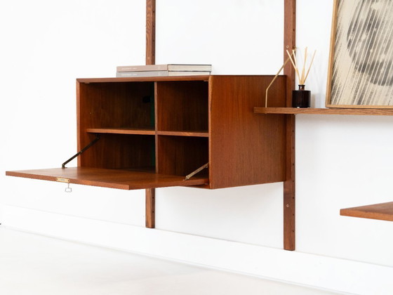 Teak Modular Shelving Unit, Danish Design, 1960s, Made in Denmark – Wood (photo 20 of 21)