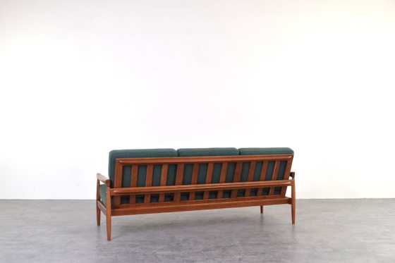 Divano Kolding Mid-Century di Erik Wørts per IKEA, anni '60. – Divani 3 posti, Textile, Wood (photo 6 of 16)
