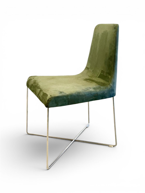 Image 1 of Sedie di design in velluto Ligne Roset