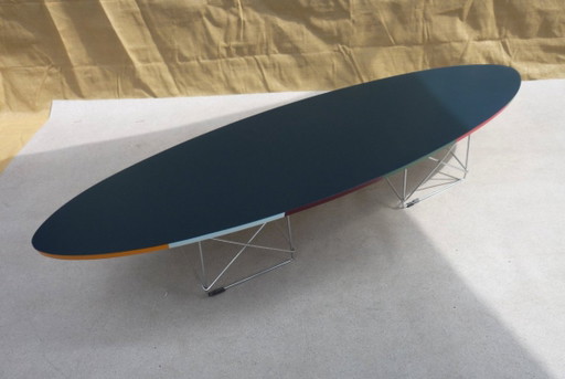Mesa de centro ovalada – salontafels, Chrome