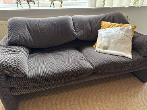 Vintage Cassina Maralunga 2zits bank