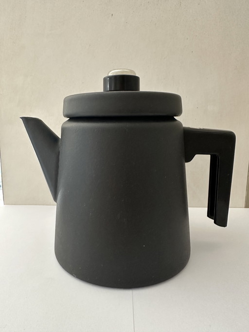 Arabia Finel cafetière + percolateur couleur noir mat VINTAGE