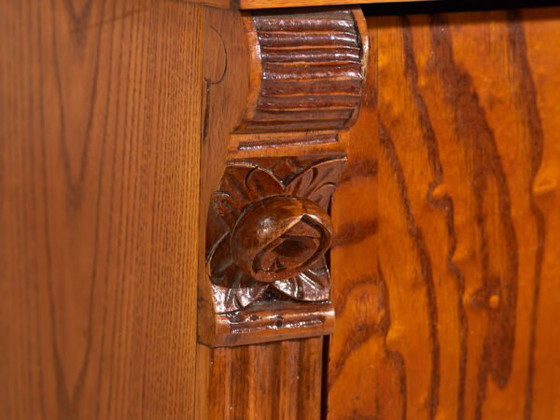 Antique Biedermeier chest of drawers (c.1850) #63 (photo 12 of 40)