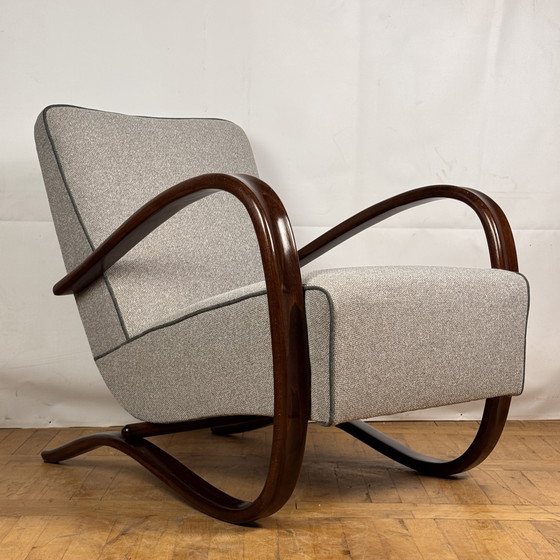 Image 1 of Jindrich Halabala H-269 Fauteuil Art-Déco pour Thonet 1930s