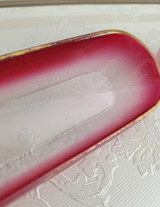 Ensemble de toilette en cristal Baccarat ancien, 3 pièces, 1930 – Accessoires de table, Crystal, Glass (photo 13 of 15)