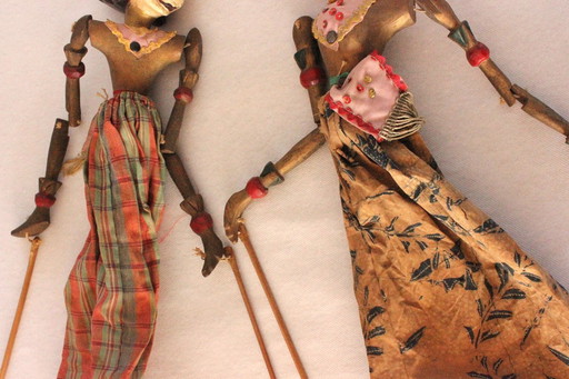 Wayang shadow puppets