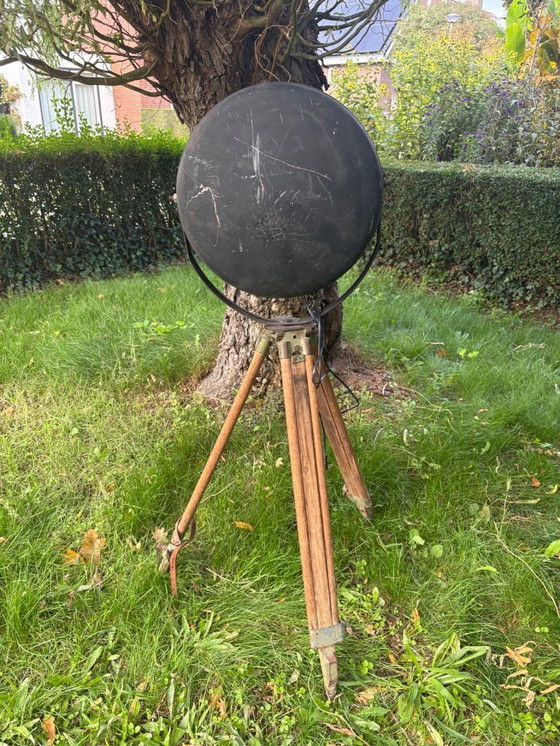 Image 1 of Lampada industriale vintage POC-35A – URSS / Unione Sovietica (1960-1977)