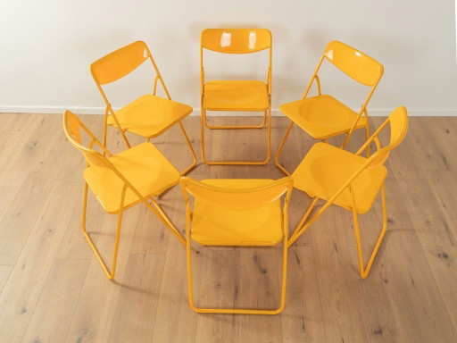 Sedie pieghevoli Ted, Niels Gammelgaard – klapstoelen, Metal, Plastic