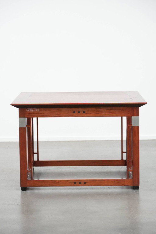 Square Art Deco Schuitema design side/coffee table from the Decoforma series