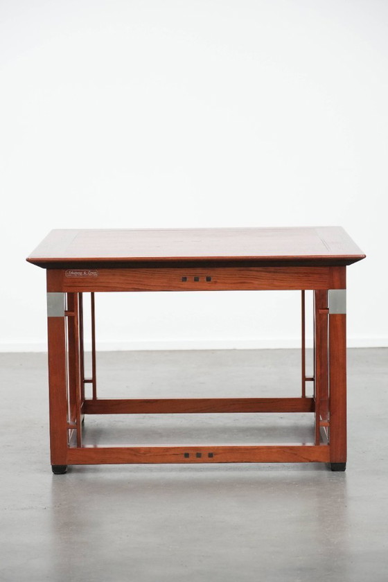 Image 1 of Square Art Deco Schuitema design side/coffee table from the Decoforma series