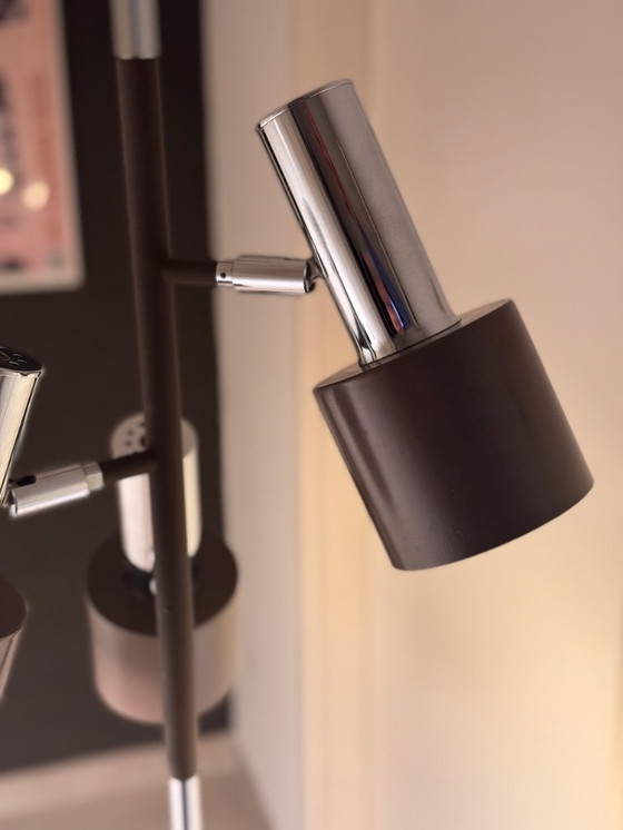 Image 1 of Vintage Space Age staande lamp Sölken jaren '70