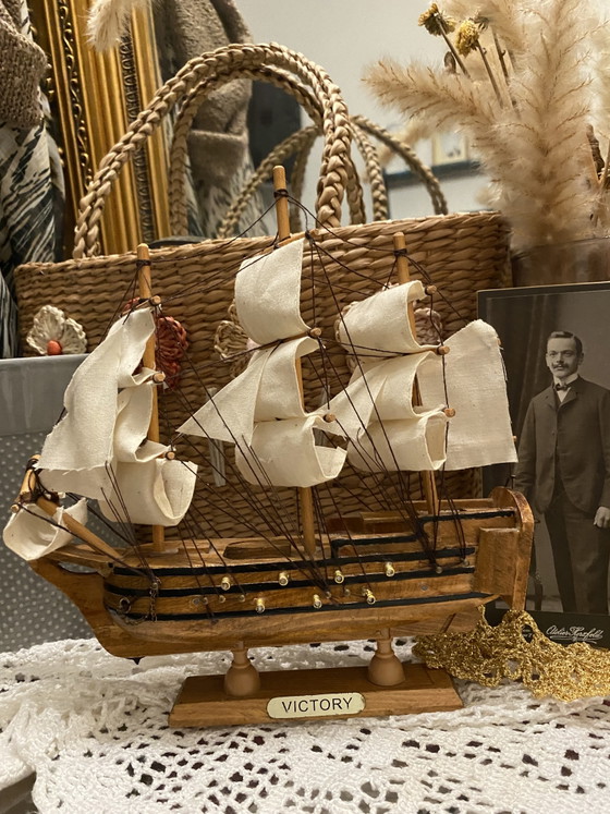 Image 1 of Retro vintage sailboat