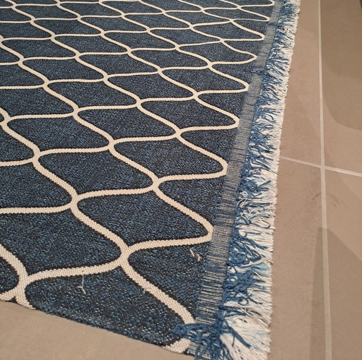 BIC Milek Setisa Teppich blau