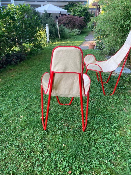 Pair of Vintage "Zero 7" Lounge Chairs by Ivan Loss for Sandrigarden – NOS / New – Chairs and lounge chairs (photo 5 of 9)