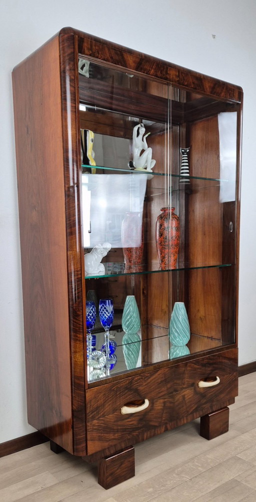 Vetrina Credenza Art Déco Veneziana 1930