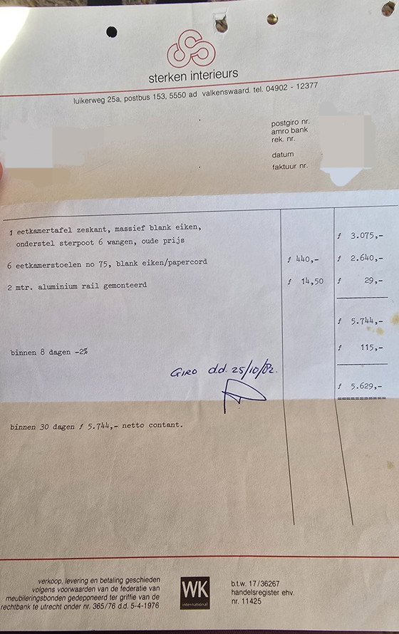 Image 1 of Mikael Laursen eettafel - massief eiken