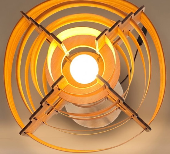 Mid-Century Modern – The Retrograde, Table lamps, Metal, Wood (photo 13 of 14)