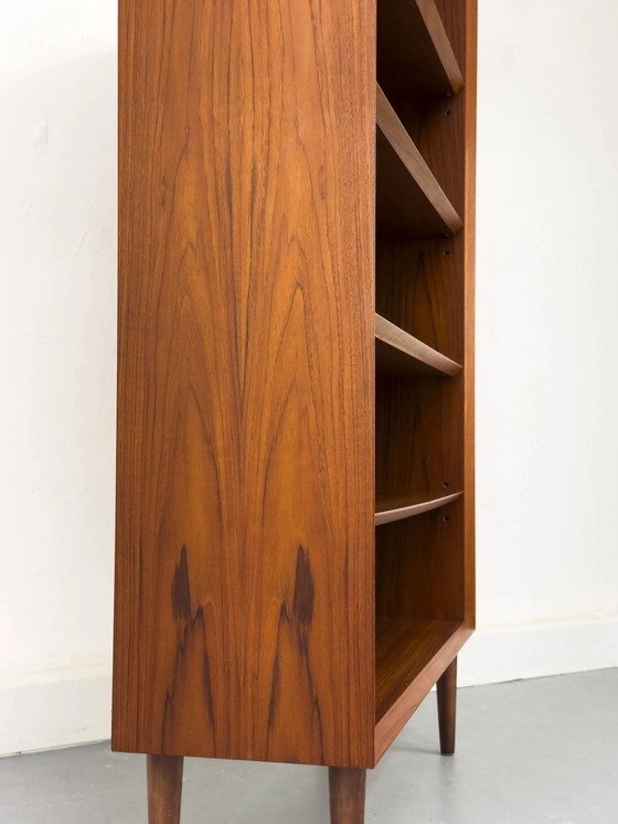 Vintage Danish Teak Bookcase by Chr. Linneberg, 1960s – Wood, Mid Century Modern (photo 17 of 21)