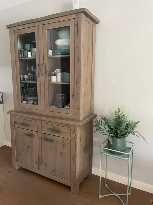 Beaufort Buffetschrank mit 2 Türen aus massiver Eiche von Van Bommel – buffetkasten, Wood (photo 2 of 5)