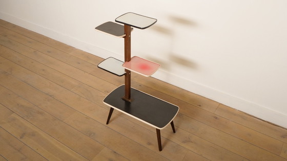 Image 1 of Vintage plantentafel | Etagère | 5 laags | Jaren 70