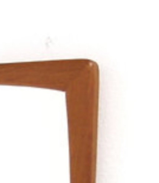 Scandinavische teakhouten spiegel, Zweden, 1960, 64 cm x 37 cm