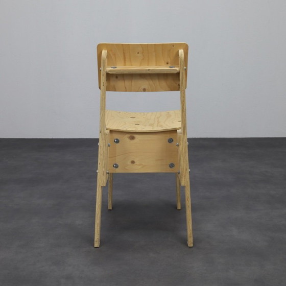 Image 1 of Crisisstoel van Piet Hein Eek, jaren negentig