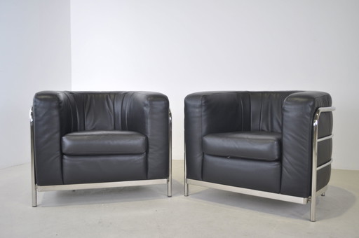 2x Zanotta 'Onda' Sessel
