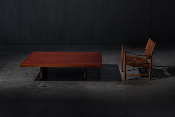 Image 1 of Tavolino da caffè in bambù di Axel Vervoordt, Belgio, anni '80