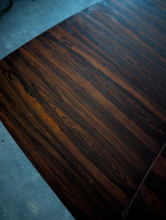 Image 1 of Tavolo da pranzo allungabile vintage - palissandro - L148/244cm