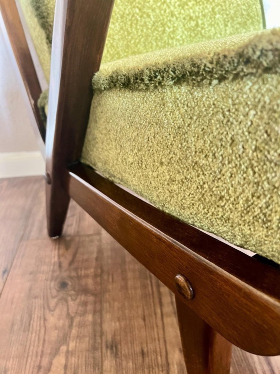 Image 1 of 2x Original Mid Century Easy Chairs. Bugholzsessel aus den 1940er Jahren von Guglielmo Ulrich für C.W.K. Möbel gefertigt.