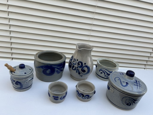 Stoneware Pot Set