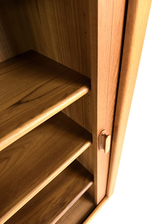 Image 1 of Vintage teak highboard, Silkenborg Møbelfabrik '80