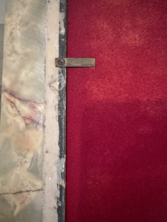 Image 1 of Natürlicher Onyxspiegel aus den 1960er/70er Jahren