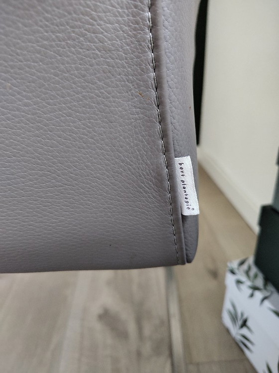 4 X Grijze Bert Plantagie Tidy Stoelen – Eetkamerstoelen, Leather, rvs (photo 7 of 8)