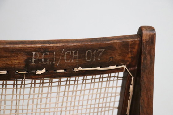 Image 1 of Pierre Jeanneret Kangaroo Chairs PJ-SI-59, Indien, 1955