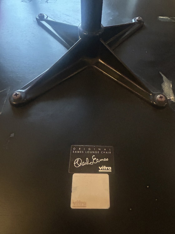 Image 1 of Eames Vitra Ottoman b/b 1971 1e eigenaar