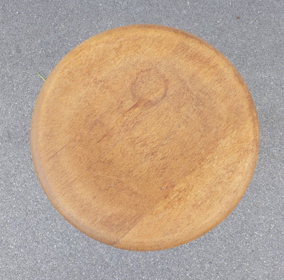 Image 1 of Sgabello girevole, regolabile in altezza, Sedus anni '50, in legno, WsaEb