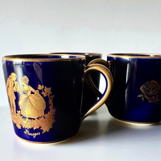 Image 1 of Lot de collection de 16 pièces de céramiques anciennes de Limoges