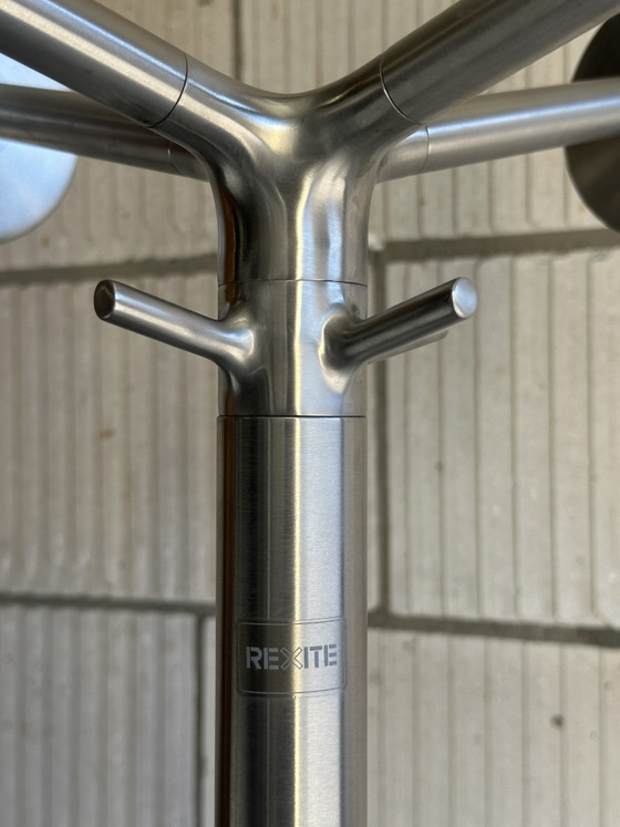REXITE NOX IPSO — Design Coat Rack - Raul Barbieri - Stainless steel – Metal, rvs (photo 3 of 5)
