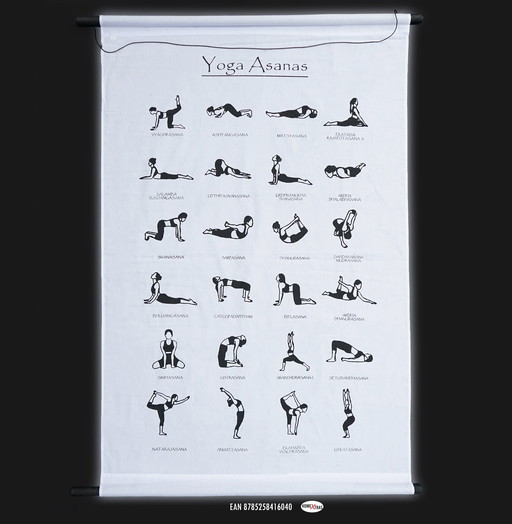 Unieke Yoga Wanddecoratie of Meditatiebanner