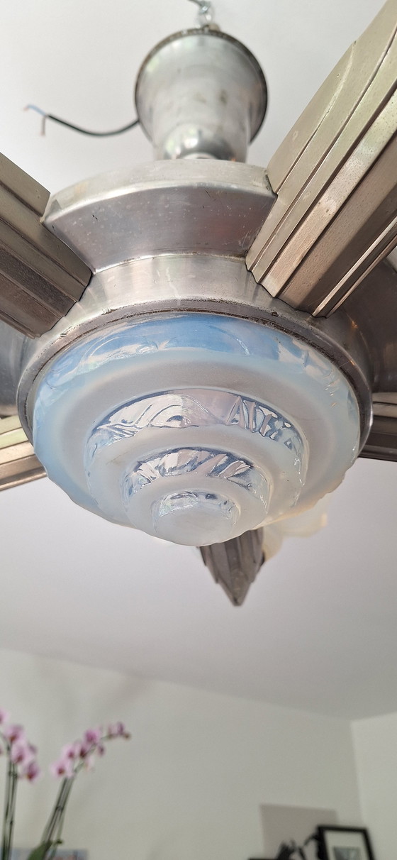 Image 1 of Art deco kroonluchter hanglamp 1920